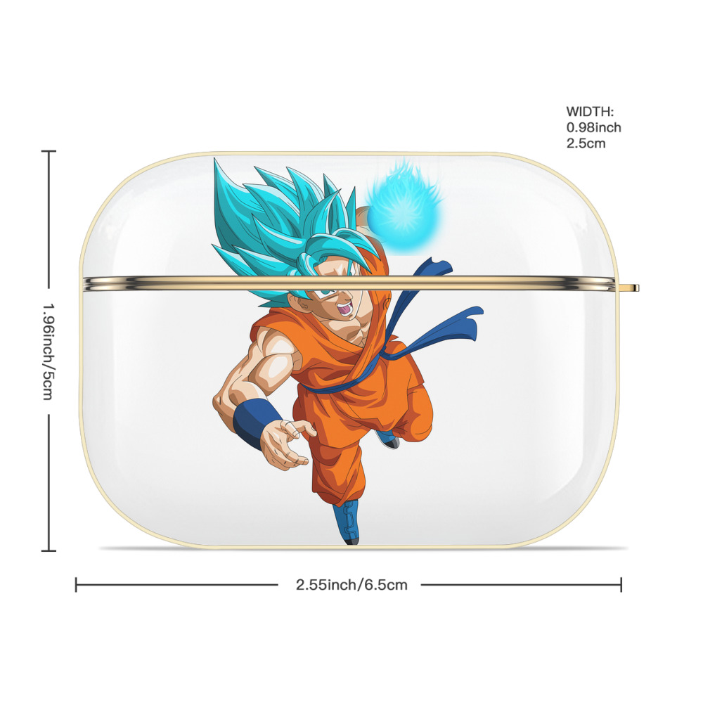 ドラゴンボール 孫悟空（そん ごくう）Son Goku カカロット DRAGON BALL Kakarotto 【AirPods Pro用】ハードシェル保護ケース｜耐衝撃・防指紋・カラビナ付き商品仕様