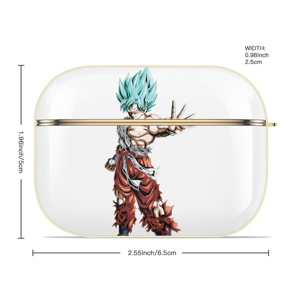 ドラゴンボール 孫悟空（そん ごくう）Son Goku カカロット DRAGON BALL Kakarotto 【AirPods Pro用】ハードシェル保護ケース｜耐衝撃・防指紋・カラビナ付き商品仕様