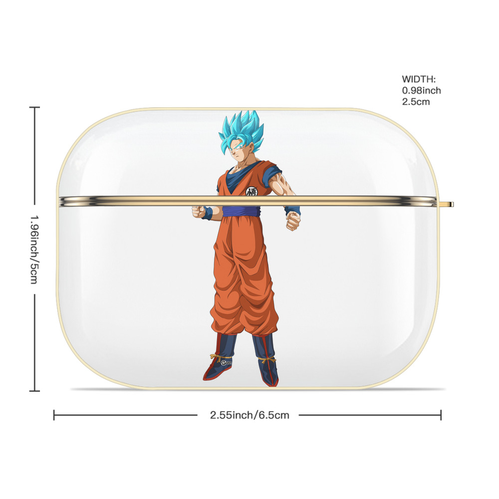 ドラゴンボール 孫悟空（そん ごくう）Son Goku カカロット DRAGON BALL Kakarotto 【AirPods Pro用】ハードシェル保護ケース｜耐衝撃・防指紋・カラビナ付き商品仕様