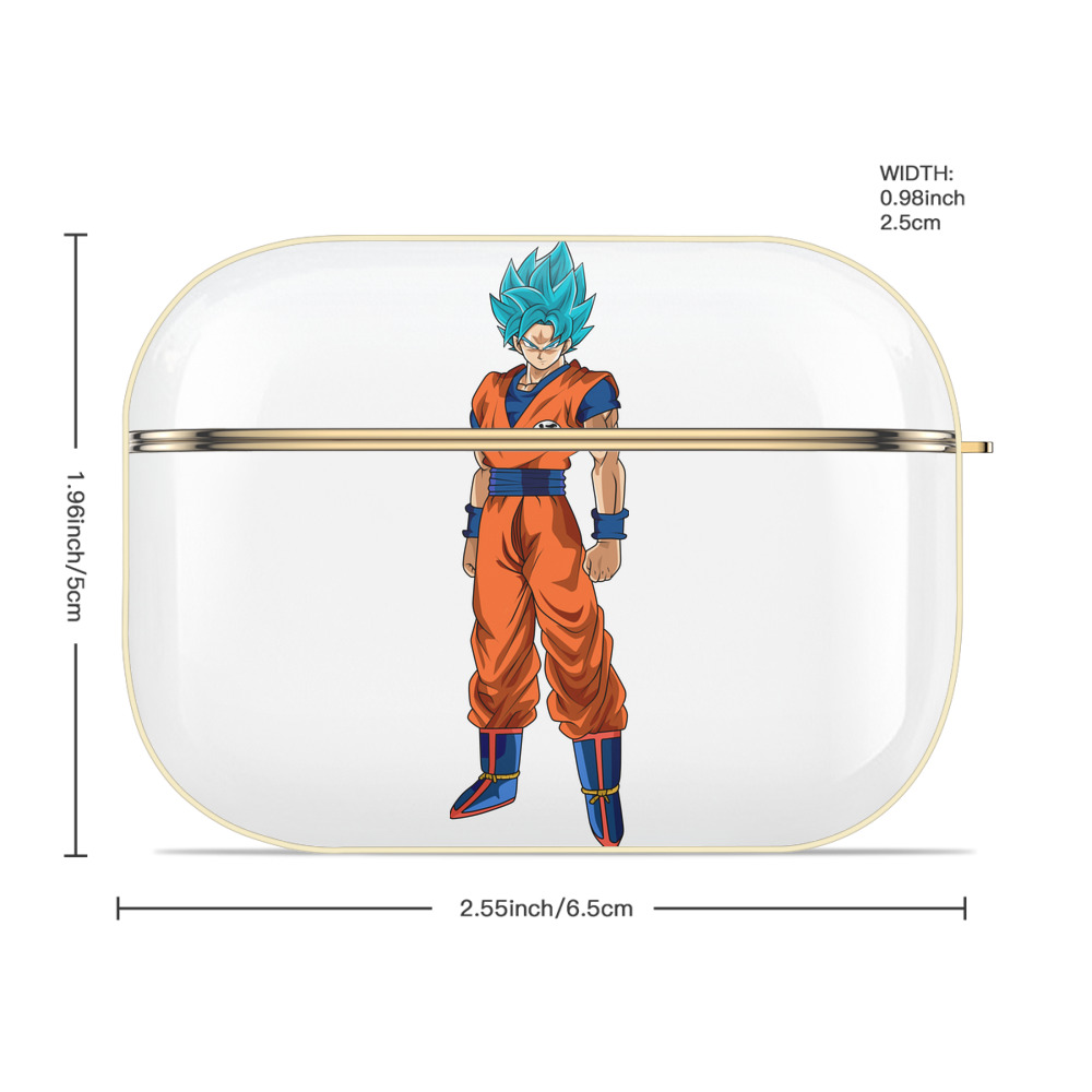 ドラゴンボール 孫悟空（そん ごくう）Son Goku カカロット DRAGON BALL Kakarotto 【AirPods Pro用】ハードシェル保護ケース｜耐衝撃・防指紋・カラビナ付き商品仕様