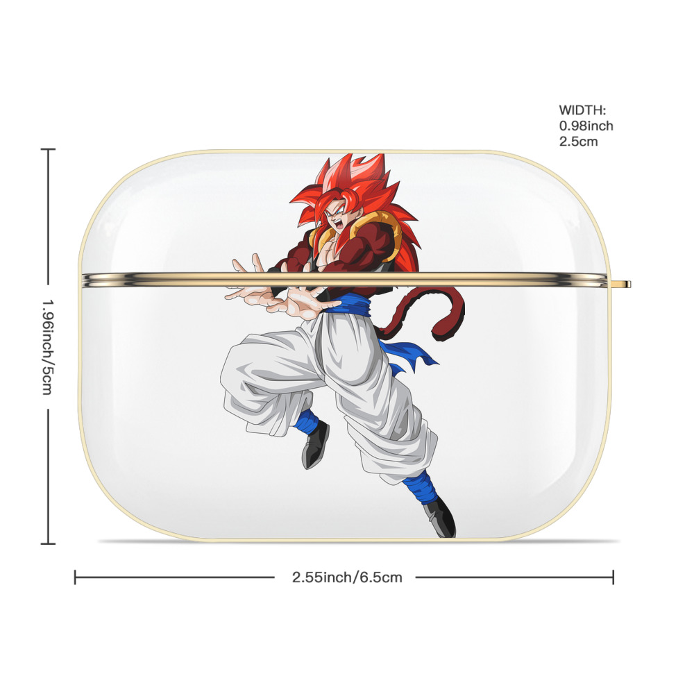 ドラゴンボール 孫悟空（そん ごくう）Son Goku カカロット DRAGON BALL Kakarotto 【AirPods Pro用】ハードシェル保護ケース｜耐衝撃・防指紋・カラビナ付き商品仕様