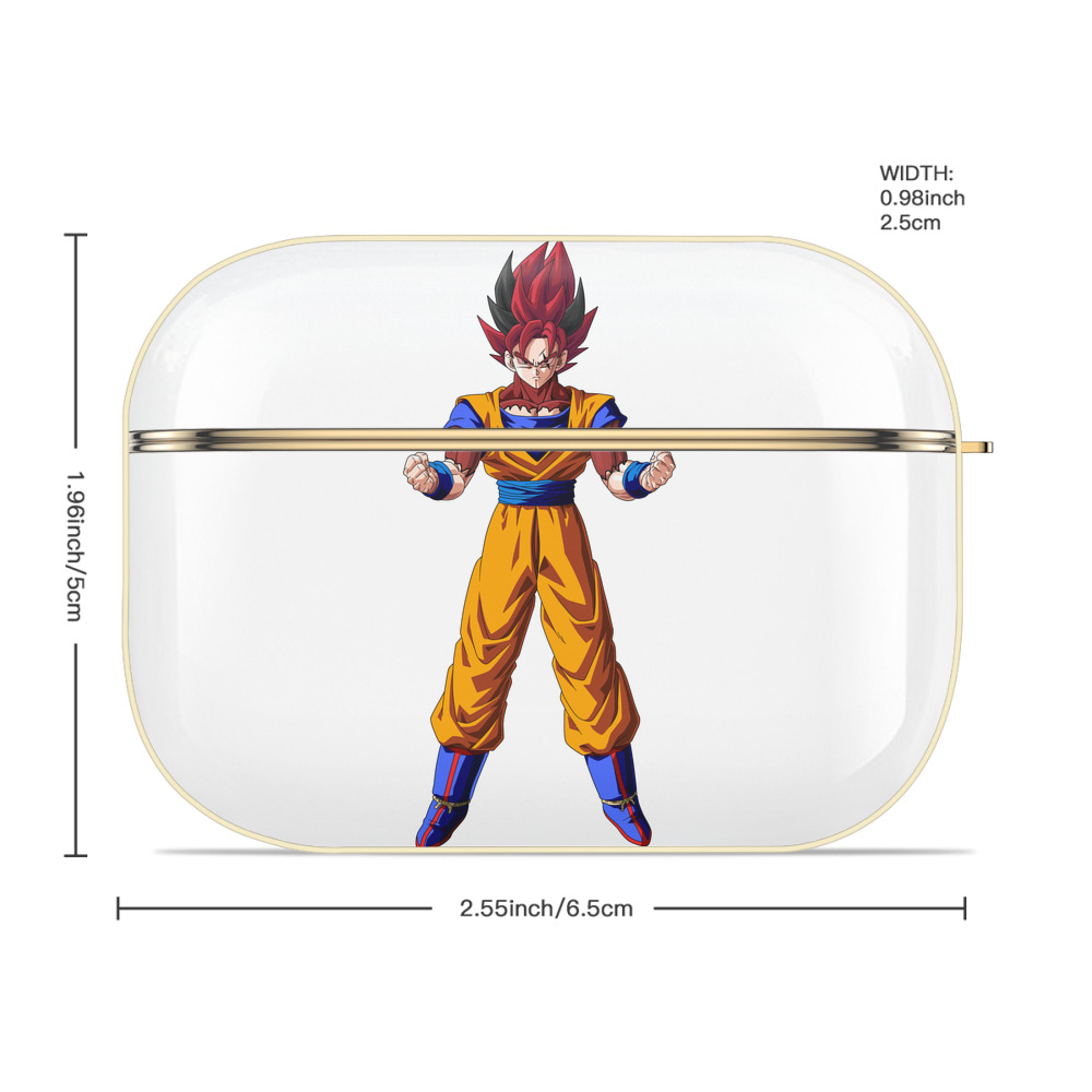 ドラゴンボール 孫悟空（そん ごくう）Son Goku カカロット DRAGON BALL Kakarotto 【AirPods Pro用】ハードシェル保護ケース｜耐衝撃・防指紋・カラビナ付き商品仕様