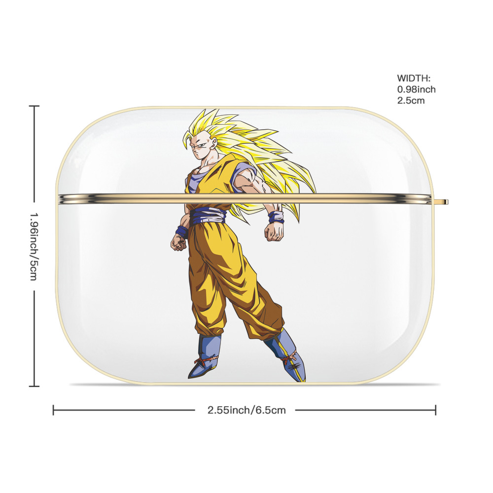 ドラゴンボール 孫悟空（そん ごくう）Son Goku カカロット DRAGON BALL Kakarotto 【AirPods Pro用】ハードシェル保護ケース｜耐衝撃・防指紋・カラビナ付き商品仕様