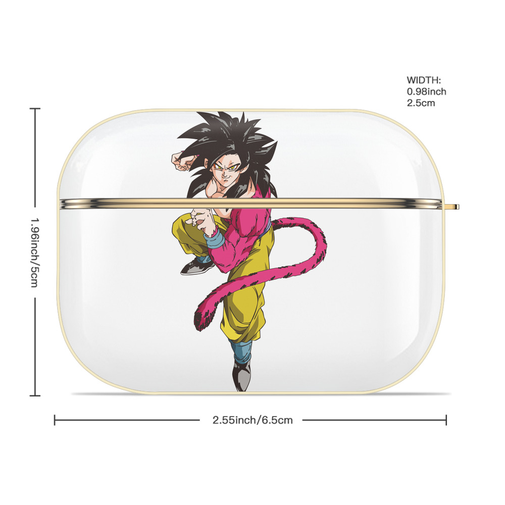 ドラゴンボール 孫悟空（そん ごくう）Son Goku カカロット DRAGON BALL Kakarotto 【AirPods Pro用】ハードシェル保護ケース｜耐衝撃・防指紋・カラビナ付き商品仕様