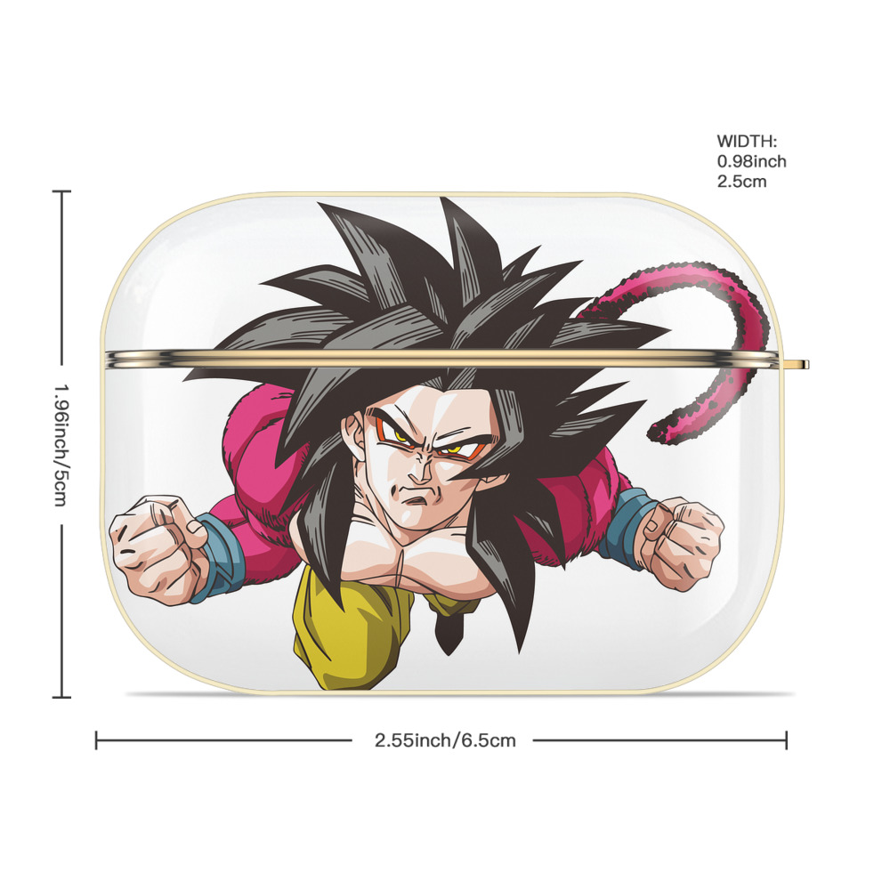 ドラゴンボール 孫悟空（そん ごくう）Son Goku カカロット DRAGON BALL Kakarotto 【AirPods Pro用】ハードシェル保護ケース｜耐衝撃・防指紋・カラビナ付き商品仕様