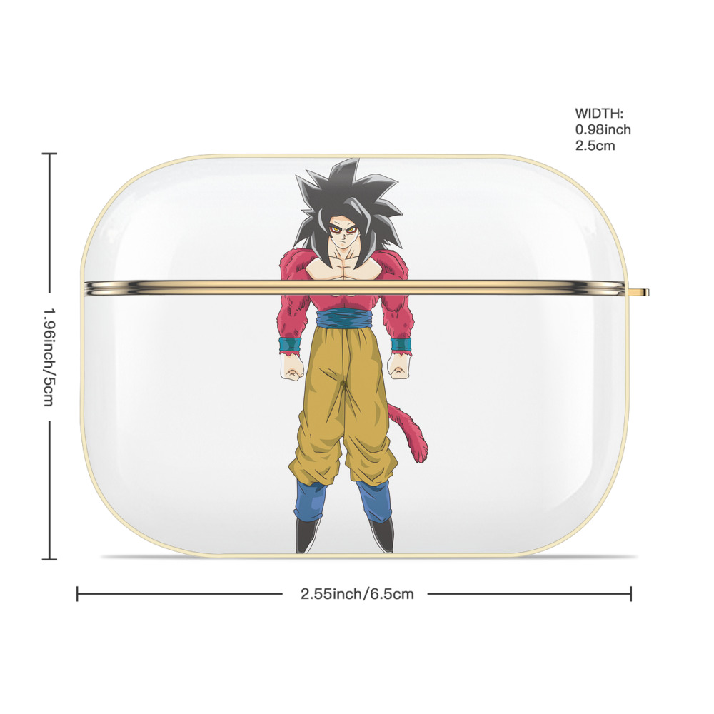 ドラゴンボール 孫悟空（そん ごくう）Son Goku カカロット DRAGON BALL Kakarotto 【AirPods Pro用】ハードシェル保護ケース｜耐衝撃・防指紋・カラビナ付き商品仕様