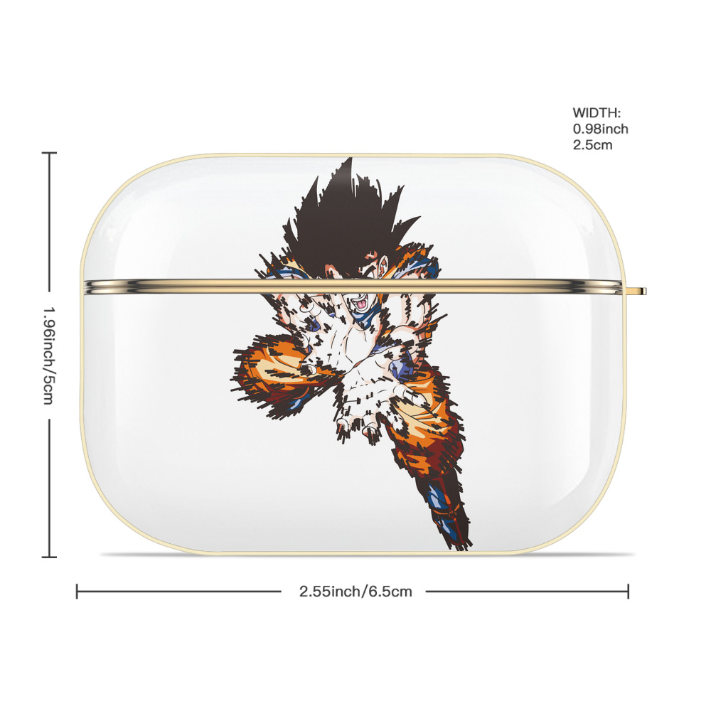 ドラゴンボール 孫悟空（そん ごくう）Son Goku カカロット DRAGON BALL Kakarotto 【AirPods Pro用】ハードシェル保護ケース｜耐衝撃・防指紋・カラビナ付き商品仕様