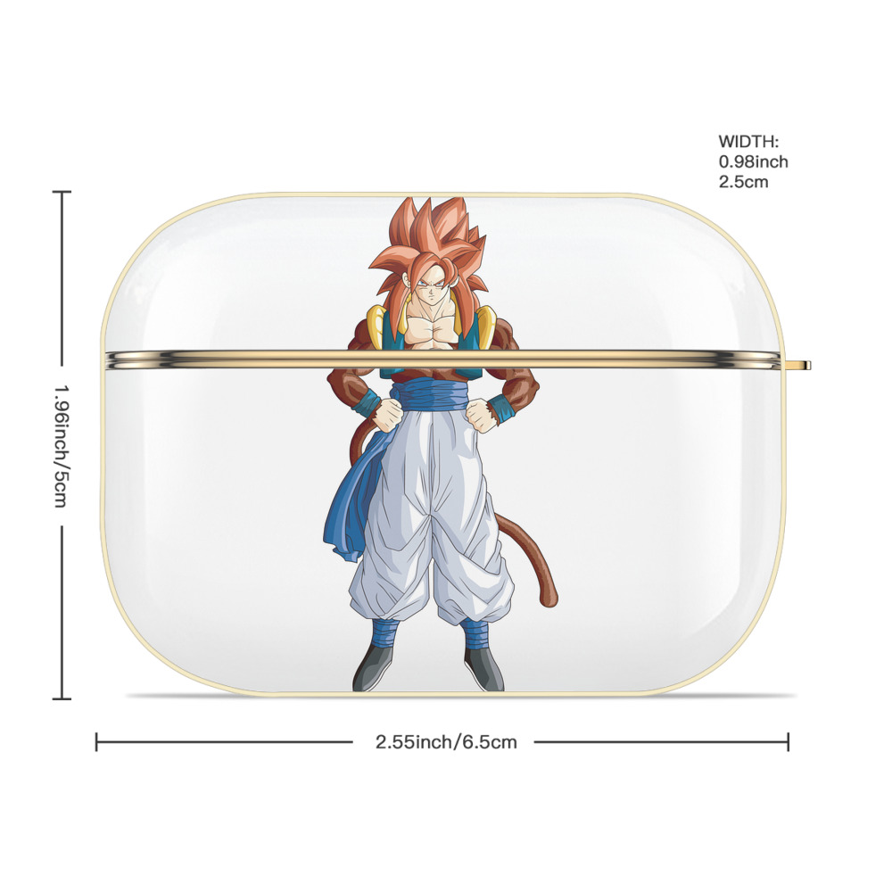 ドラゴンボール 孫悟空（そん ごくう）Son Goku カカロット DRAGON BALL Kakarotto 【AirPods Pro用】ハードシェル保護ケース｜耐衝撃・防指紋・カラビナ付き商品仕様