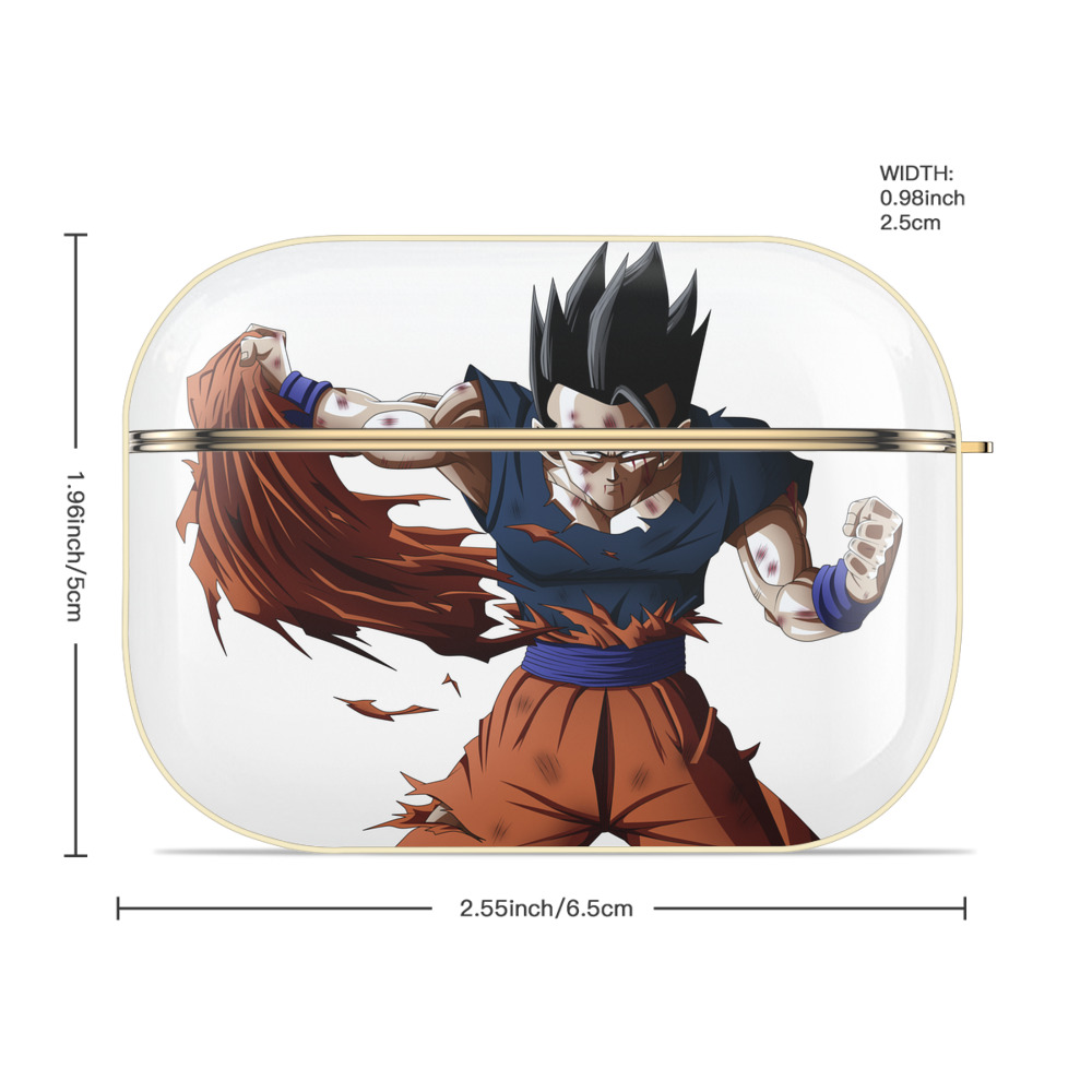 ドラゴンボール ベジータ四世（Bejīta Yonsei）DRAGON BALL Vegeta IV 【AirPods Pro用】ハードシェル保護ケース｜耐衝撃・防指紋・カラビナ付き商品仕様