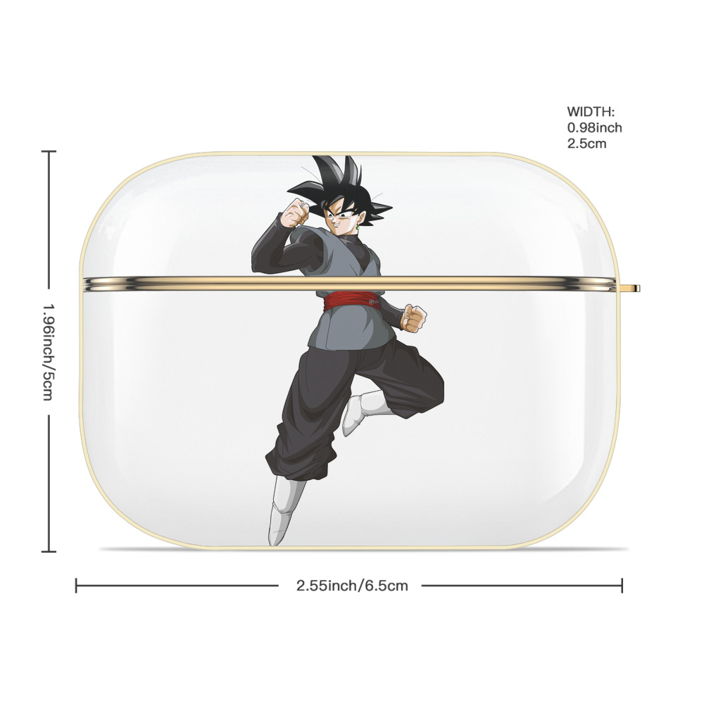 ドラゴンボール ベジータ四世（Bejīta Yonsei）DRAGON BALL Vegeta IV 【AirPods Pro用】ハードシェル保護ケース｜耐衝撃・防指紋・カラビナ付き商品仕様