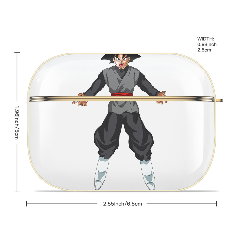 ドラゴンボール ベジータ四世（Bejīta Yonsei）DRAGON BALL Vegeta IV 【AirPods Pro用】ハードシェル保護ケース｜耐衝撃・防指紋・カラビナ付き商品仕様