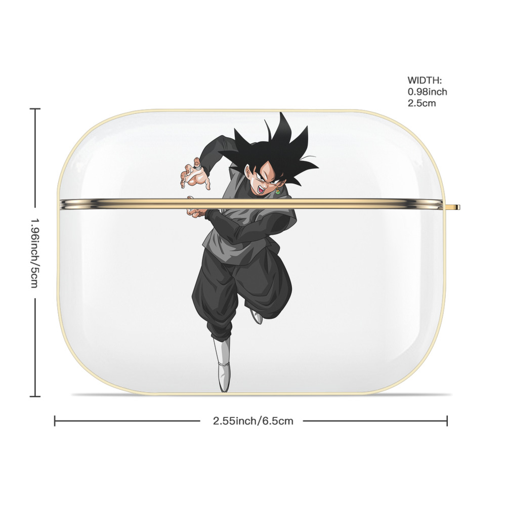 ドラゴンボール ベジータ四世（Bejīta Yonsei）DRAGON BALL Vegeta IV 【AirPods Pro用】ハードシェル保護ケース｜耐衝撃・防指紋・カラビナ付き商品仕様