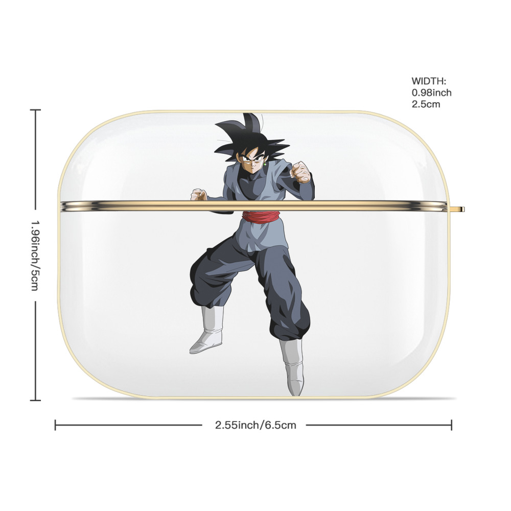 ドラゴンボール ベジータ四世（Bejīta Yonsei）DRAGON BALL Vegeta IV 【AirPods Pro用】ハードシェル保護ケース｜耐衝撃・防指紋・カラビナ付き商品仕様