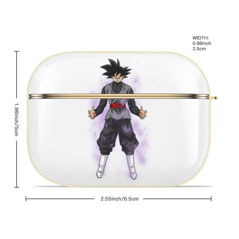 ドラゴンボール ベジータ四世（Bejīta Yonsei）DRAGON BALL Vegeta IV 【AirPods Pro用】ハードシェル保護ケース｜耐衝撃・防指紋・カラビナ付き商品仕様