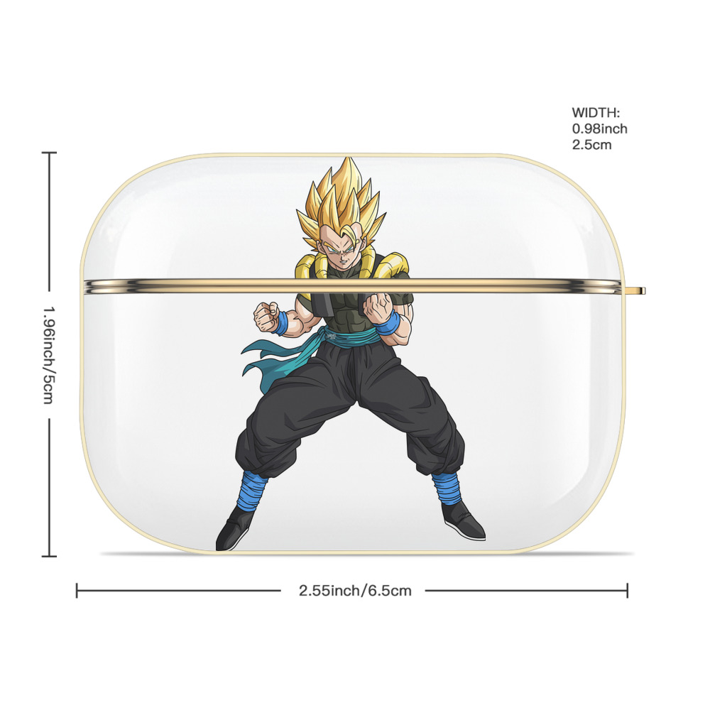 ドラゴンボール ベジータ四世（Bejīta Yonsei）DRAGON BALL Vegeta IV 【AirPods Pro用】ハードシェル保護ケース｜耐衝撃・防指紋・カラビナ付き商品仕様