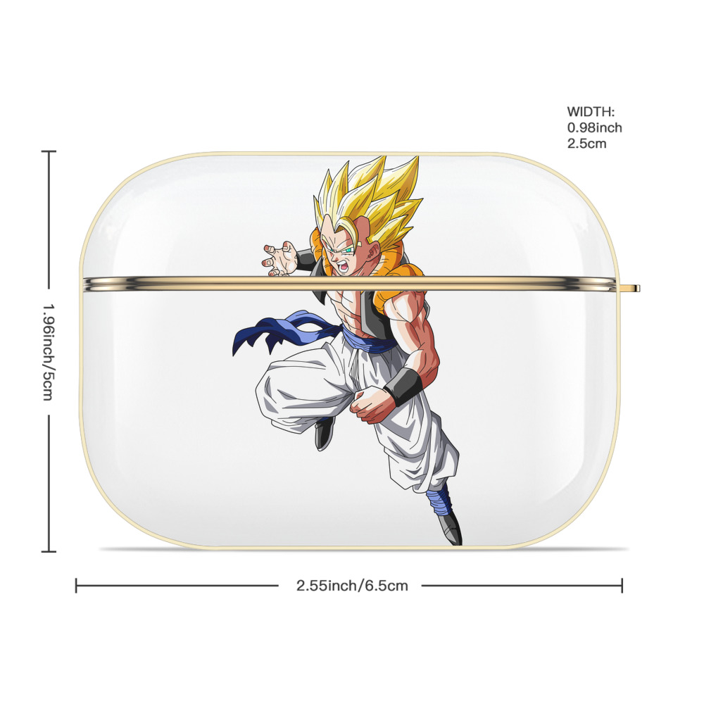 ドラゴンボール ベジータ四世（Bejīta Yonsei）DRAGON BALL Vegeta IV 【AirPods Pro用】ハードシェル保護ケース｜耐衝撃・防指紋・カラビナ付き商品仕様