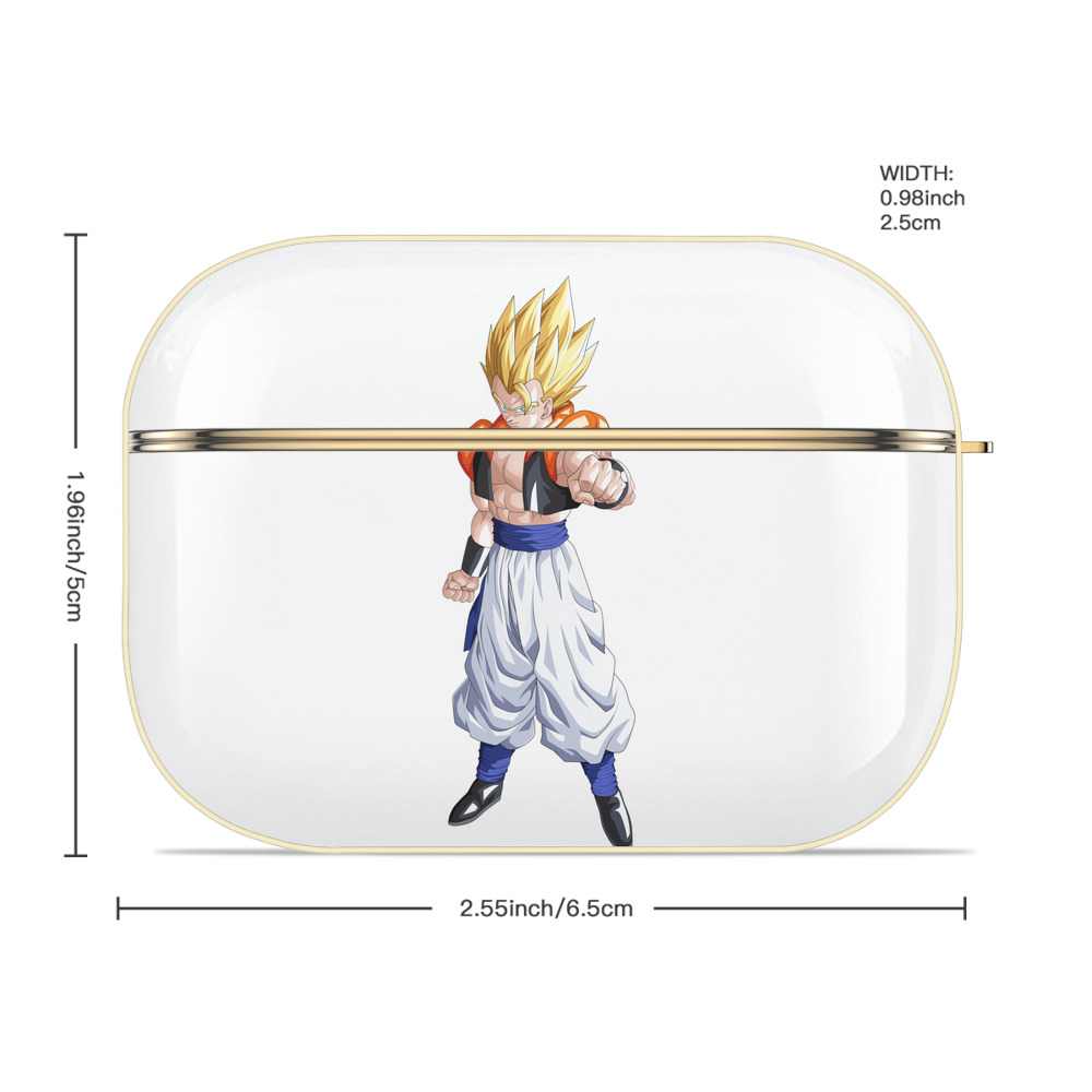 ドラゴンボール ベジータ四世（Bejīta Yonsei）DRAGON BALL Vegeta IV 【AirPods Pro用】ハードシェル保護ケース｜耐衝撃・防指紋・カラビナ付き商品仕様