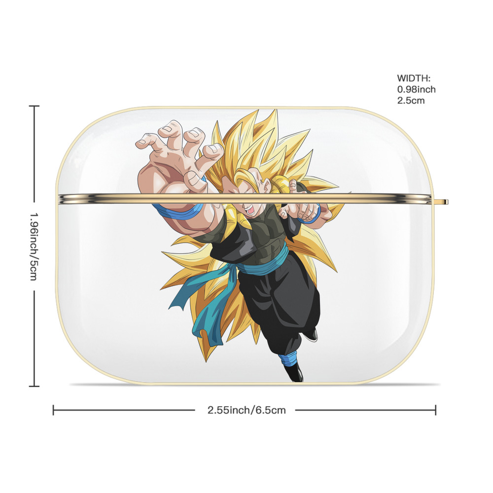 ドラゴンボール ベジータ四世（Bejīta Yonsei）DRAGON BALL Vegeta IV 【AirPods Pro用】ハードシェル保護ケース｜耐衝撃・防指紋・カラビナ付き商品仕様