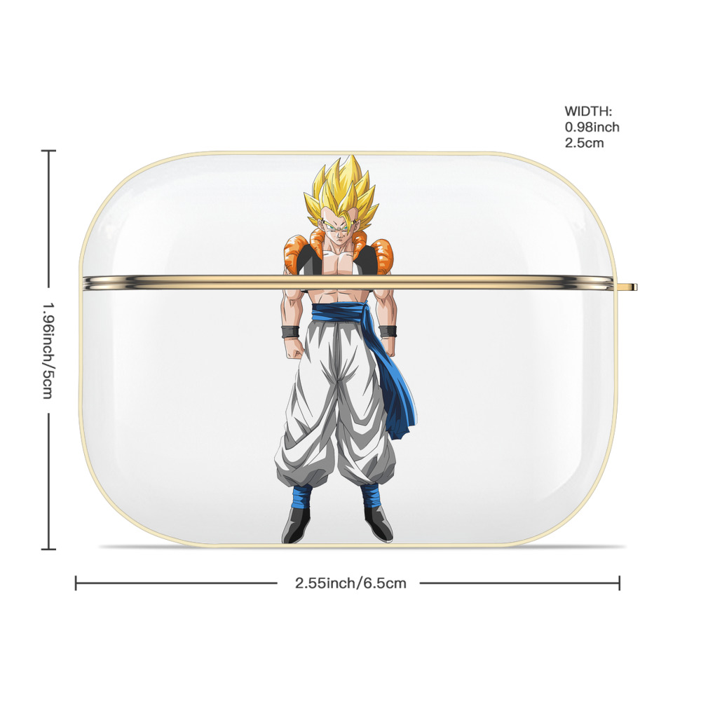 ドラゴンボール ベジータ四世（Bejīta Yonsei）DRAGON BALL Vegeta IV 【AirPods Pro用】ハードシェル保護ケース｜耐衝撃・防指紋・カラビナ付き商品仕様