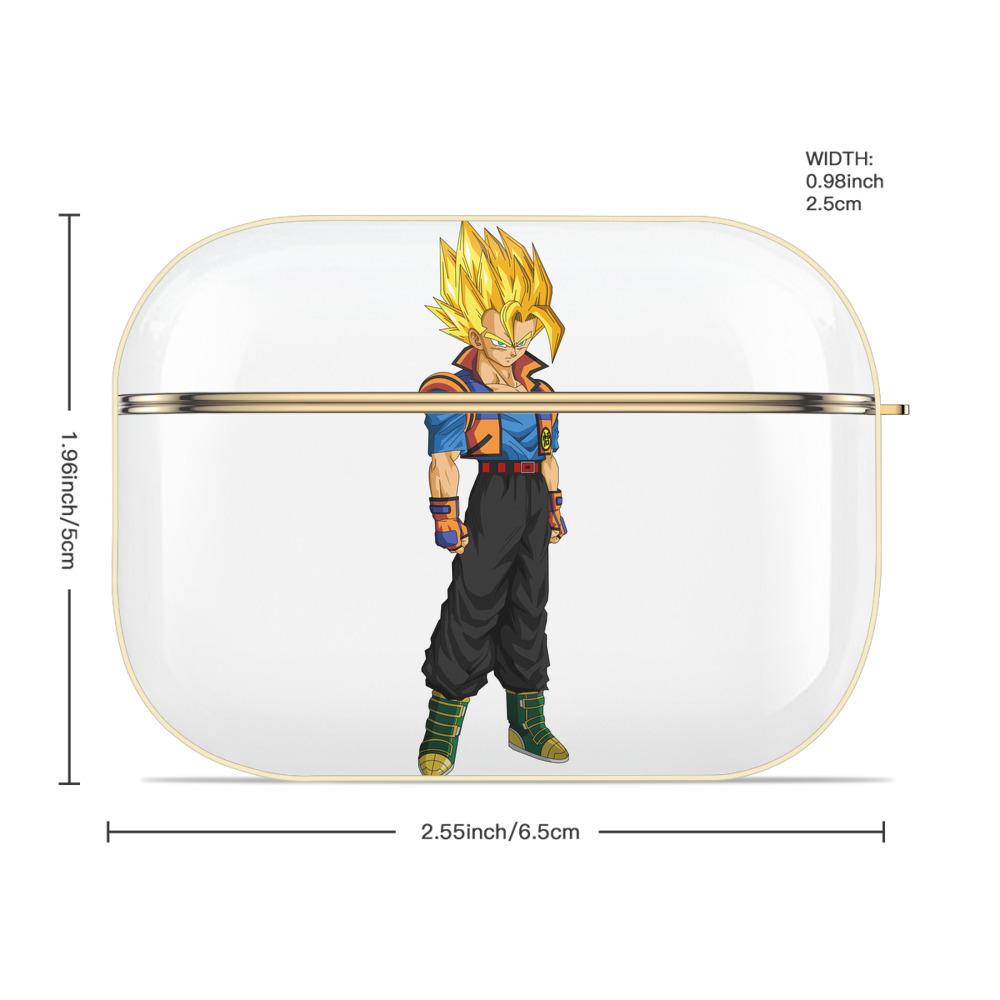 ドラゴンボール ベジータ四世（Bejīta Yonsei）DRAGON BALL Vegeta IV 【AirPods Pro用】ハードシェル保護ケース｜耐衝撃・防指紋・カラビナ付き商品仕様