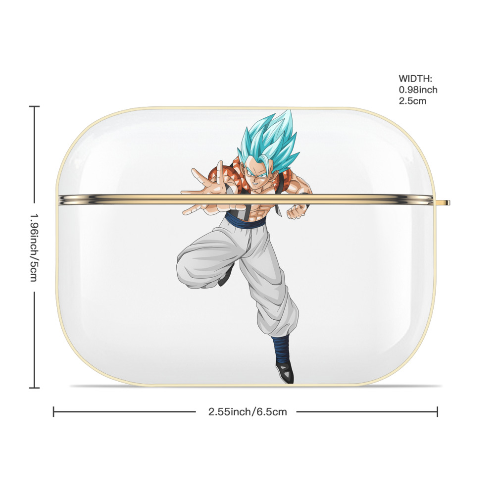 ドラゴンボール ベジータ四世（Bejīta Yonsei）DRAGON BALL Vegeta IV 【AirPods Pro用】ハードシェル保護ケース｜耐衝撃・防指紋・カラビナ付き商品仕様