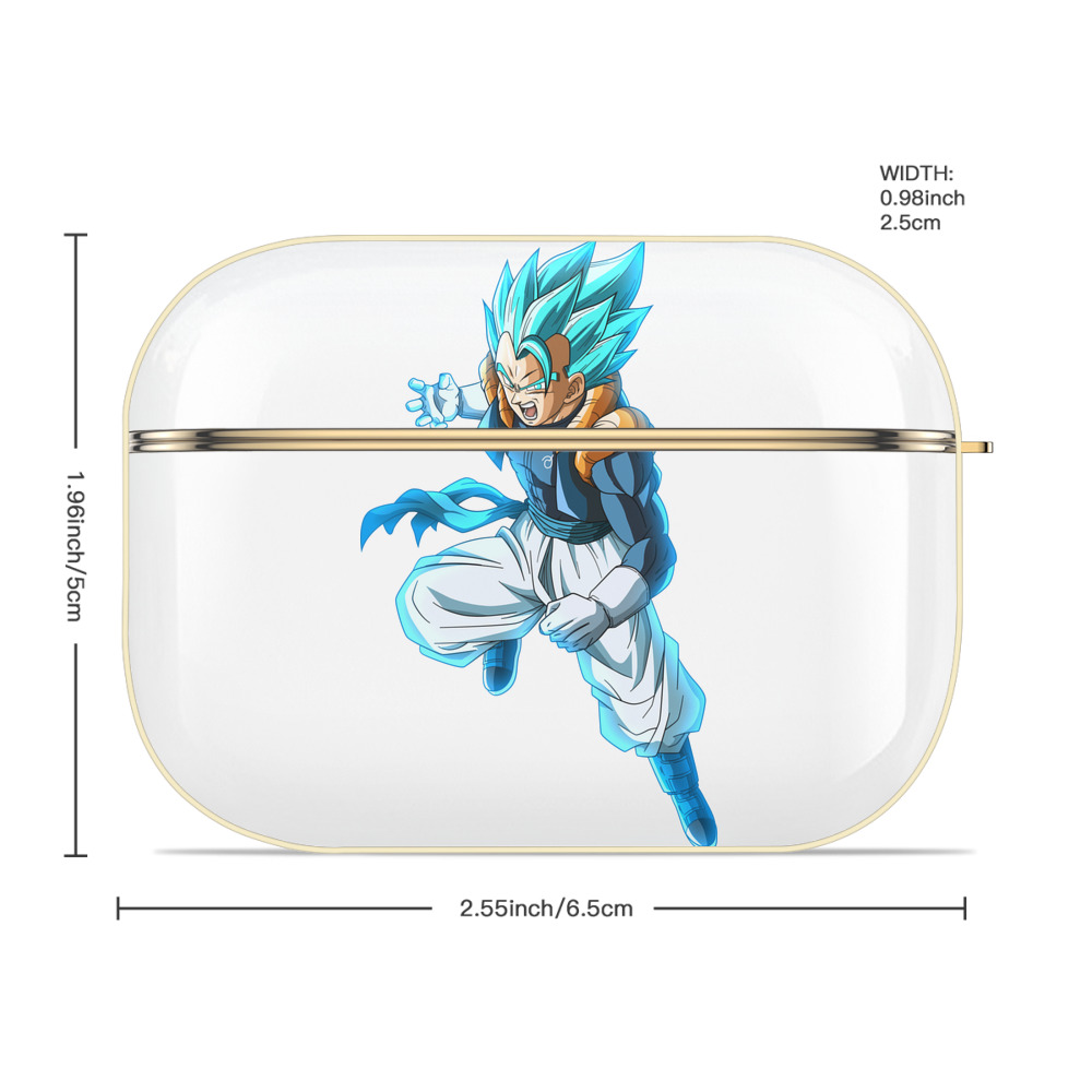 ドラゴンボール ベジータ四世（Bejīta Yonsei）DRAGON BALL Vegeta IV 【AirPods Pro用】ハードシェル保護ケース｜耐衝撃・防指紋・カラビナ付き商品仕様