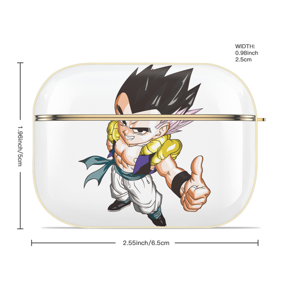 ドラゴンボール ベジータ四世（Bejīta Yonsei）DRAGON BALL Vegeta IV 【AirPods Pro用】ハードシェル保護ケース｜耐衝撃・防指紋・カラビナ付き商品仕様