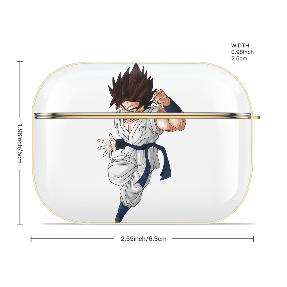 ドラゴンボール 孫 悟飯（そんごはん）DRAGON BALL Son Gohan 【AirPods Pro用】ハードシェル保護ケース｜耐衝撃・防指紋・カラビナ付き商品仕様