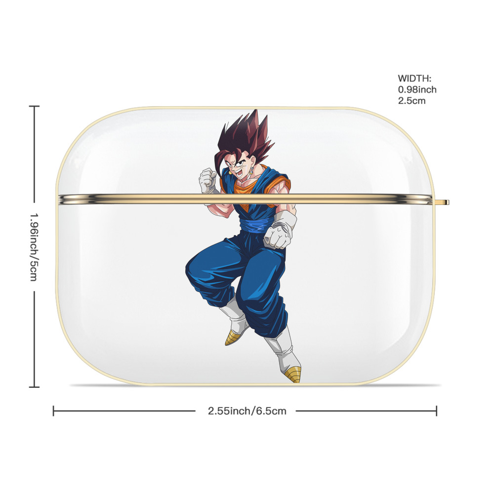 ドラゴンボール 孫 悟飯（そんごはん）DRAGON BALL Son Gohan 【AirPods Pro用】ハードシェル保護ケース｜耐衝撃・防指紋・カラビナ付き商品仕様