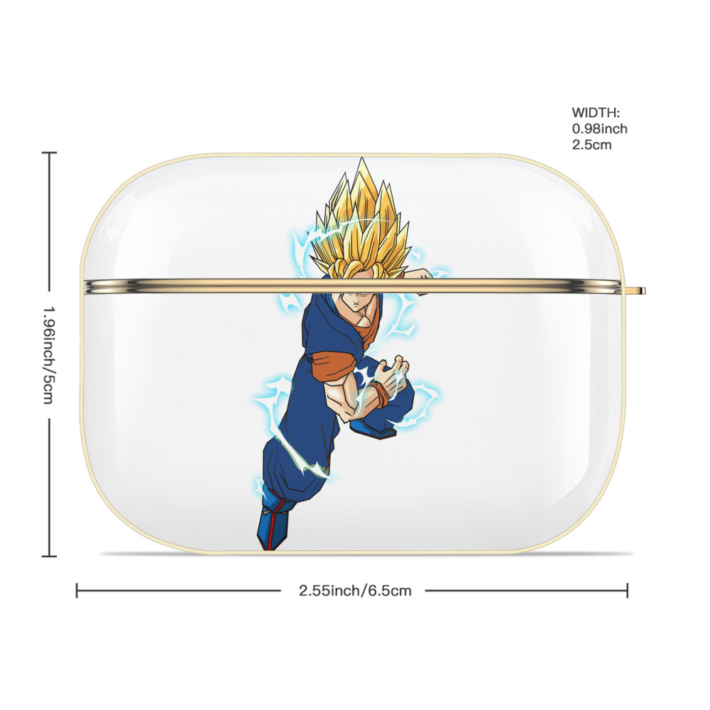 ドラゴンボール 孫 悟飯（そんごはん）DRAGON BALL Son Gohan 【AirPods Pro用】ハードシェル保護ケース｜耐衝撃・防指紋・カラビナ付き商品仕様