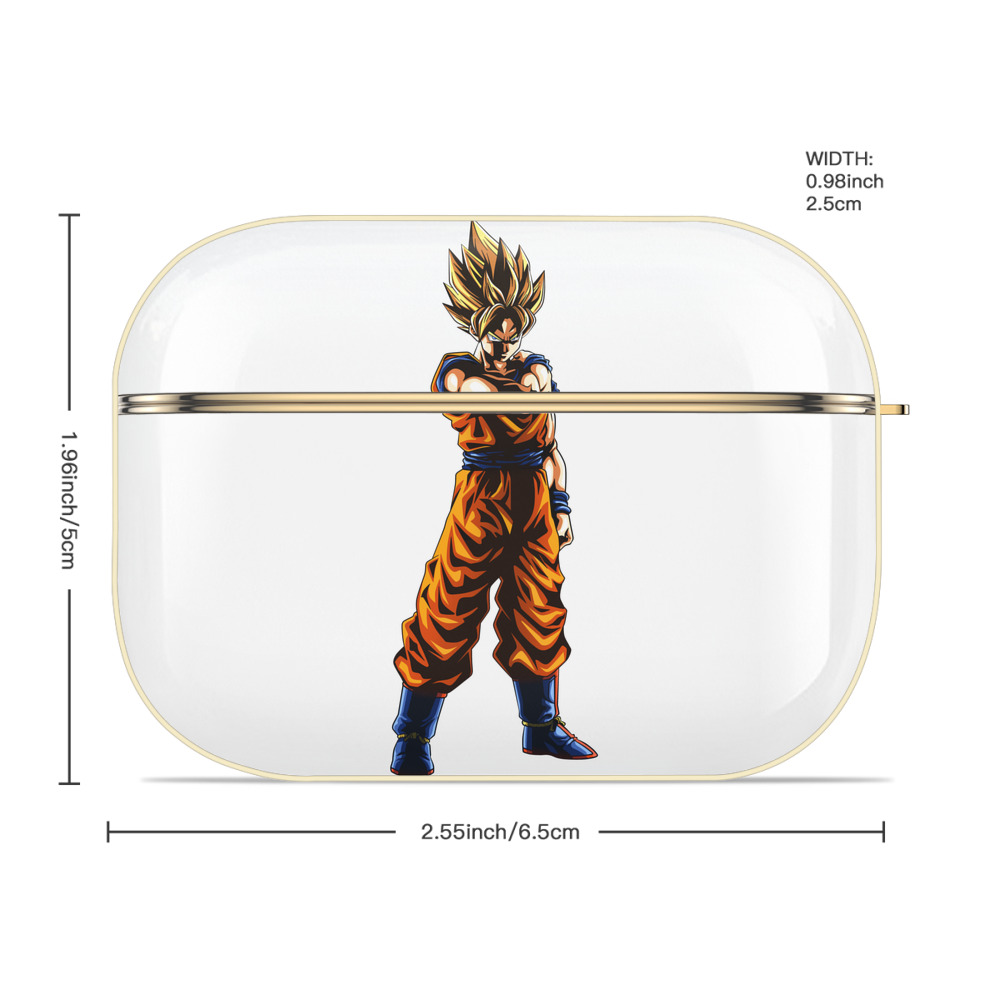 ドラゴンボール 孫 悟飯（そんごはん）DRAGON BALL Son Gohan 【AirPods Pro用】ハードシェル保護ケース｜耐衝撃・防指紋・カラビナ付き商品仕様