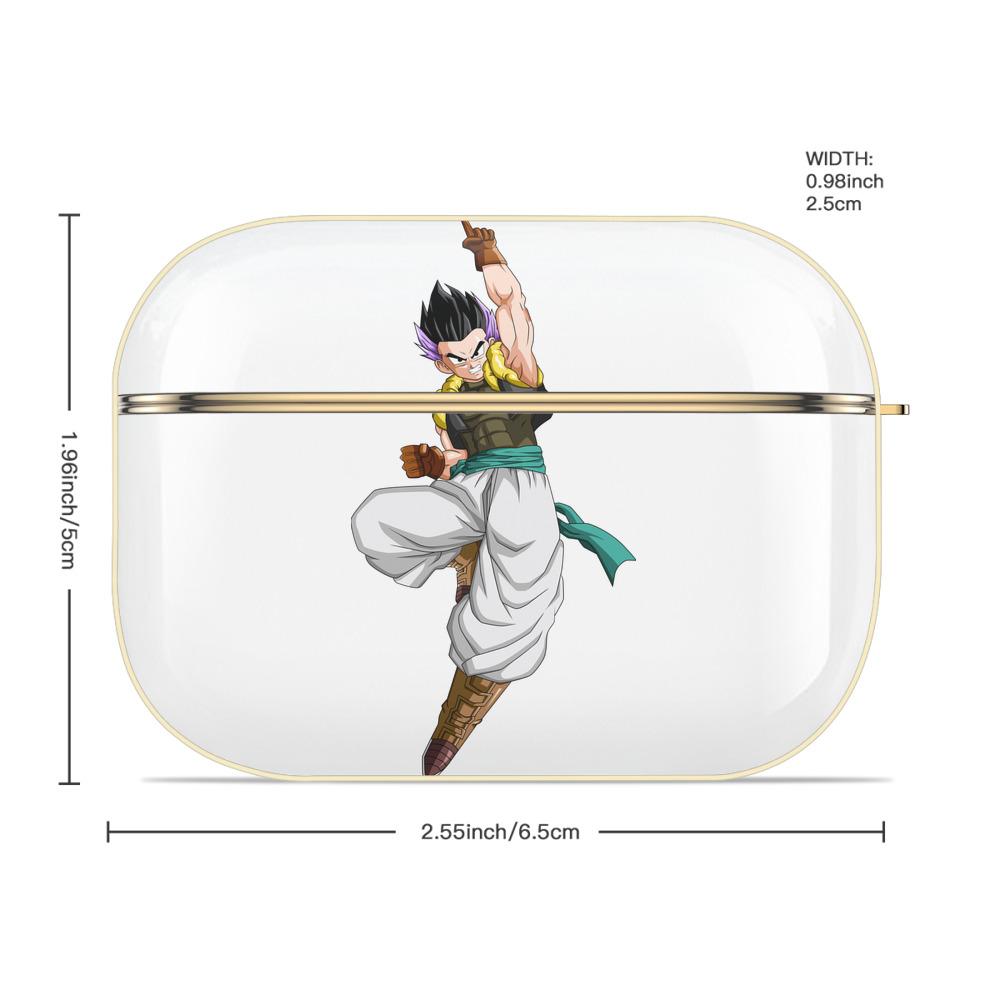 ドラゴンボール 孫 悟飯（そんごはん）DRAGON BALL Son Gohan 【AirPods Pro用】ハードシェル保護ケース｜耐衝撃・防指紋・カラビナ付き商品仕様