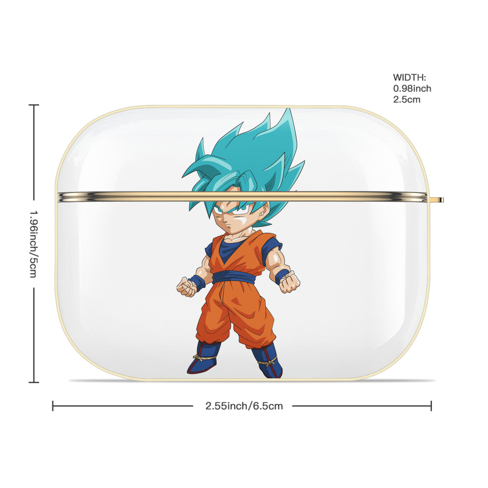 ドラゴンボール 孫 悟飯（そんごはん）DRAGON BALL Son Gohan 【AirPods Pro用】ハードシェル保護ケース｜耐衝撃・防指紋・カラビナ付き商品仕様