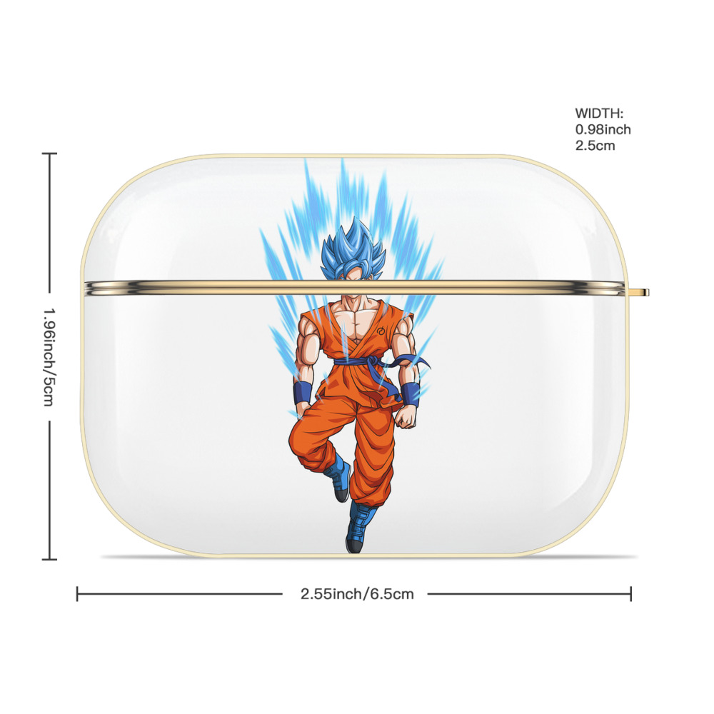 ドラゴンボール 孫 悟飯（そんごはん）DRAGON BALL Son Gohan 【AirPods Pro用】ハードシェル保護ケース｜耐衝撃・防指紋・カラビナ付き商品仕様