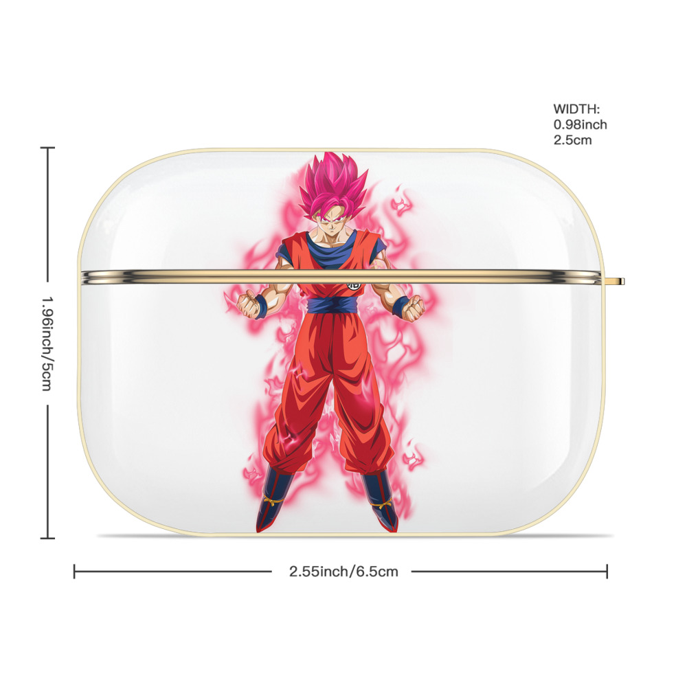 ドラゴンボール 孫 悟飯（そんごはん）DRAGON BALL Son Gohan 【AirPods Pro用】ハードシェル保護ケース｜耐衝撃・防指紋・カラビナ付き商品仕様