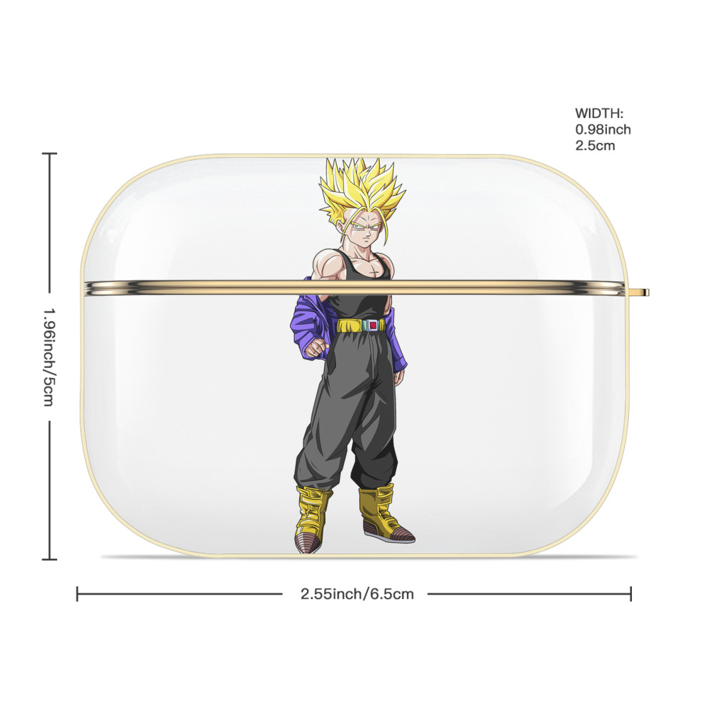 ドラゴンボール トランクス（Torankusu）DRAGON BALL Trunks 【AirPods Pro用】ハードシェル保護ケース｜耐衝撃・防指紋・カラビナ付き商品仕様