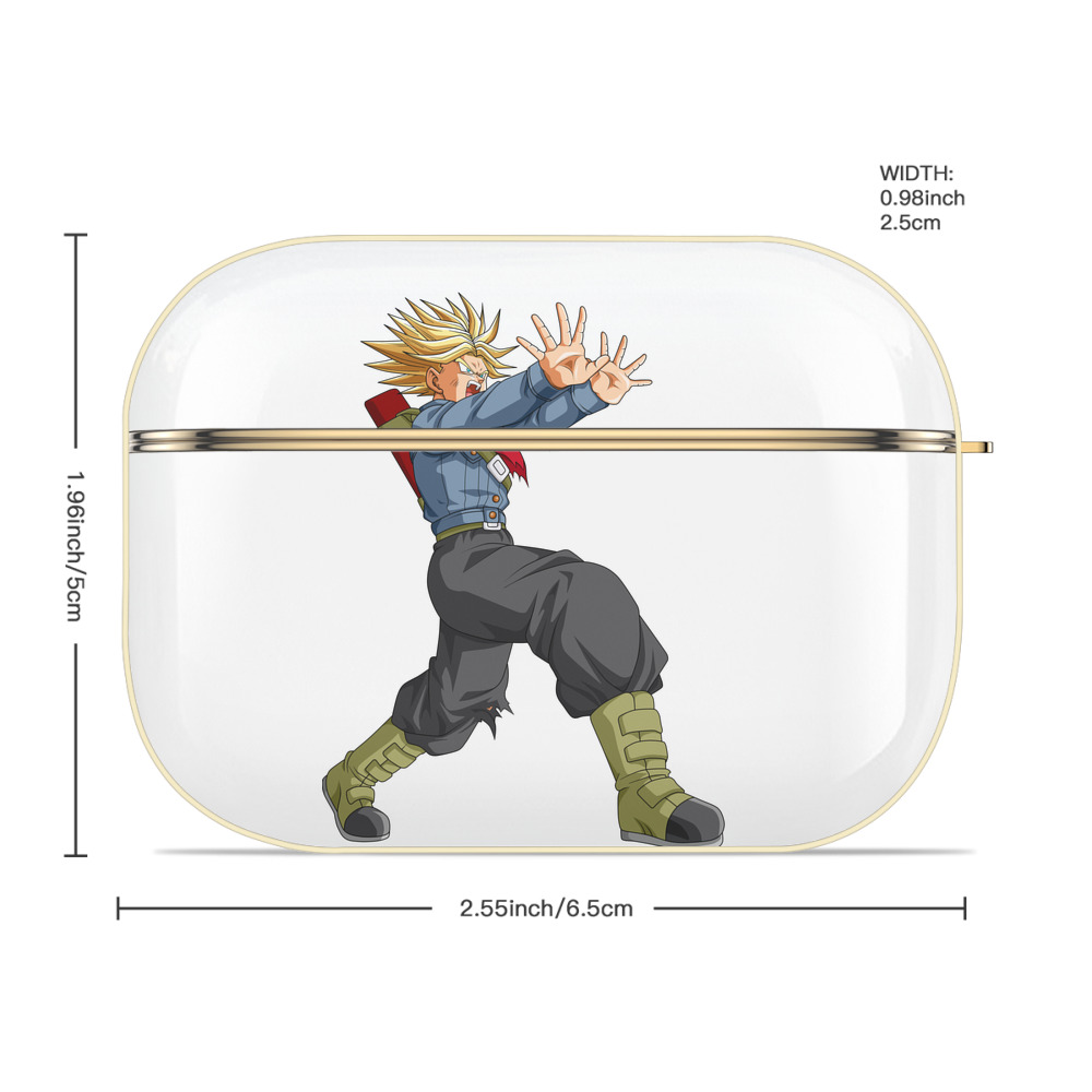 ドラゴンボール トランクス（Torankusu）DRAGON BALL Trunks 【AirPods Pro用】ハードシェル保護ケース｜耐衝撃・防指紋・カラビナ付き商品仕様