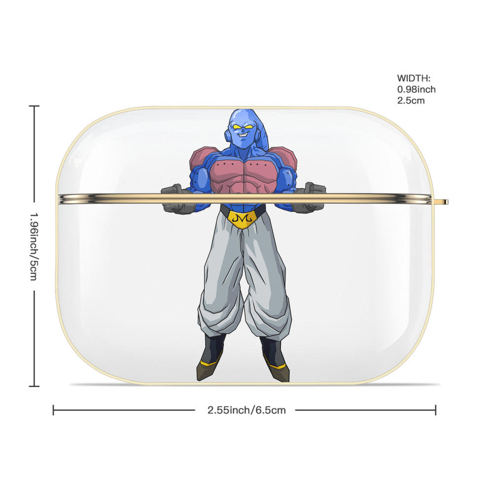 ドラゴンボール 魔人ブウ DRAGON BALL Majin Buu 【AirPods Pro用】ハードシェル保護ケース｜耐衝撃・防指紋・カラビナ付き商品仕様