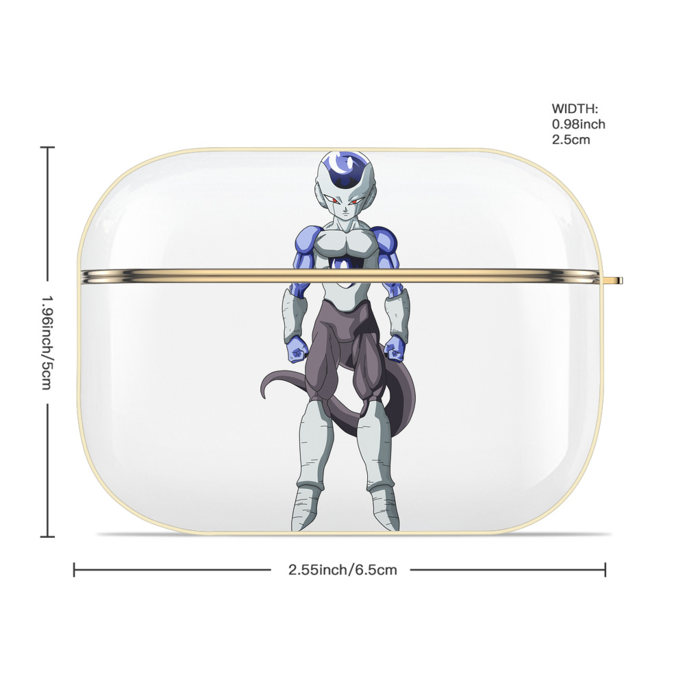 ドラゴンボール フリーザ DRAGON BALL Frieza 【AirPods Pro用】ハードシェル保護ケース｜耐衝撃・防指紋・カラビナ付き商品仕様