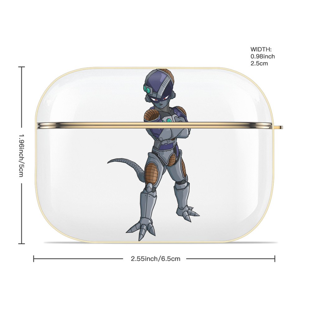 ドラゴンボール フリーザ DRAGON BALL Frieza 【AirPods Pro用】ハードシェル保護ケース｜耐衝撃・防指紋・カラビナ付き商品仕様