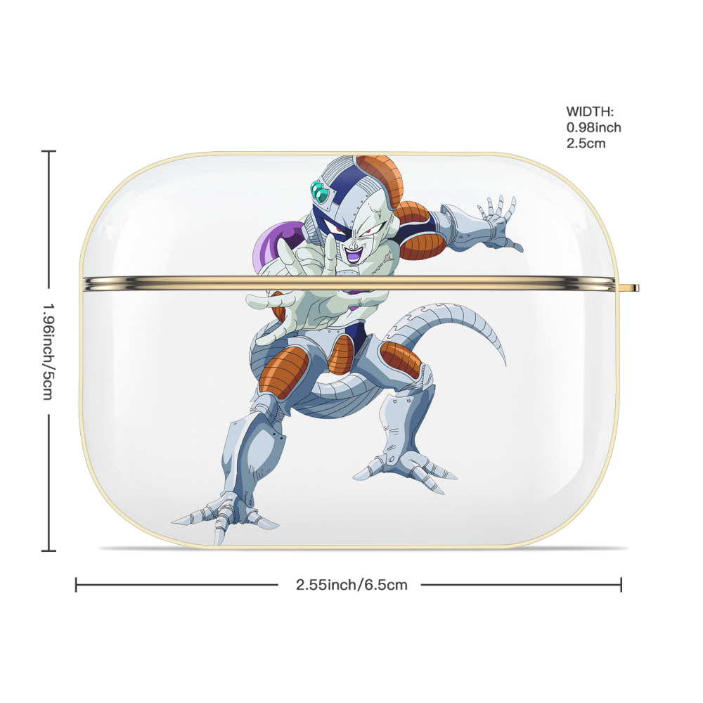 ドラゴンボール フリーザ DRAGON BALL Frieza 【AirPods Pro用】ハードシェル保護ケース｜耐衝撃・防指紋・カラビナ付き商品仕様