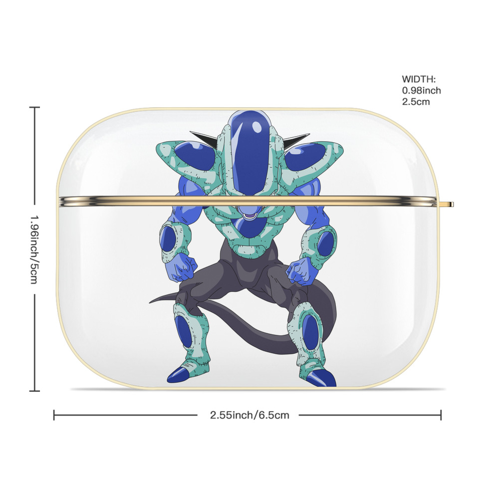 ドラゴンボール フリーザ DRAGON BALL Frieza 【AirPods Pro用】ハードシェル保護ケース｜耐衝撃・防指紋・カラビナ付き商品仕様