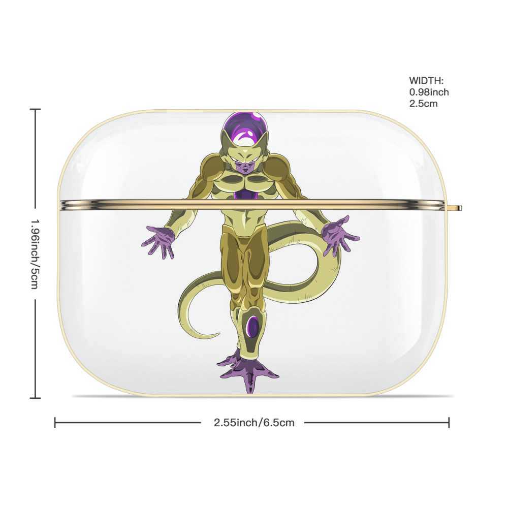 ドラゴンボール フリーザ DRAGON BALL Frieza 【AirPods Pro用】ハードシェル保護ケース｜耐衝撃・防指紋・カラビナ付き商品仕様