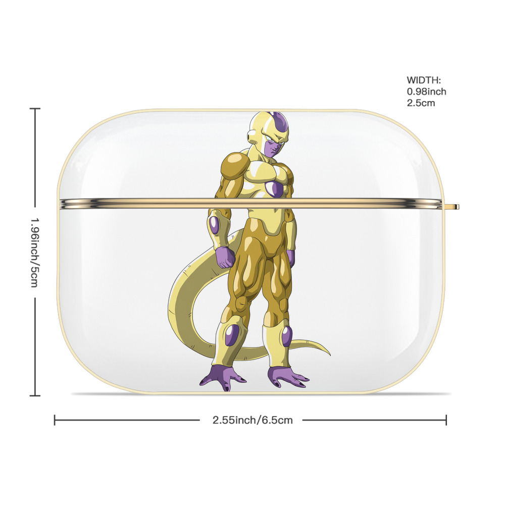 ドラゴンボール フリーザ DRAGON BALL Frieza 【AirPods Pro用】ハードシェル保護ケース｜耐衝撃・防指紋・カラビナ付き商品仕様