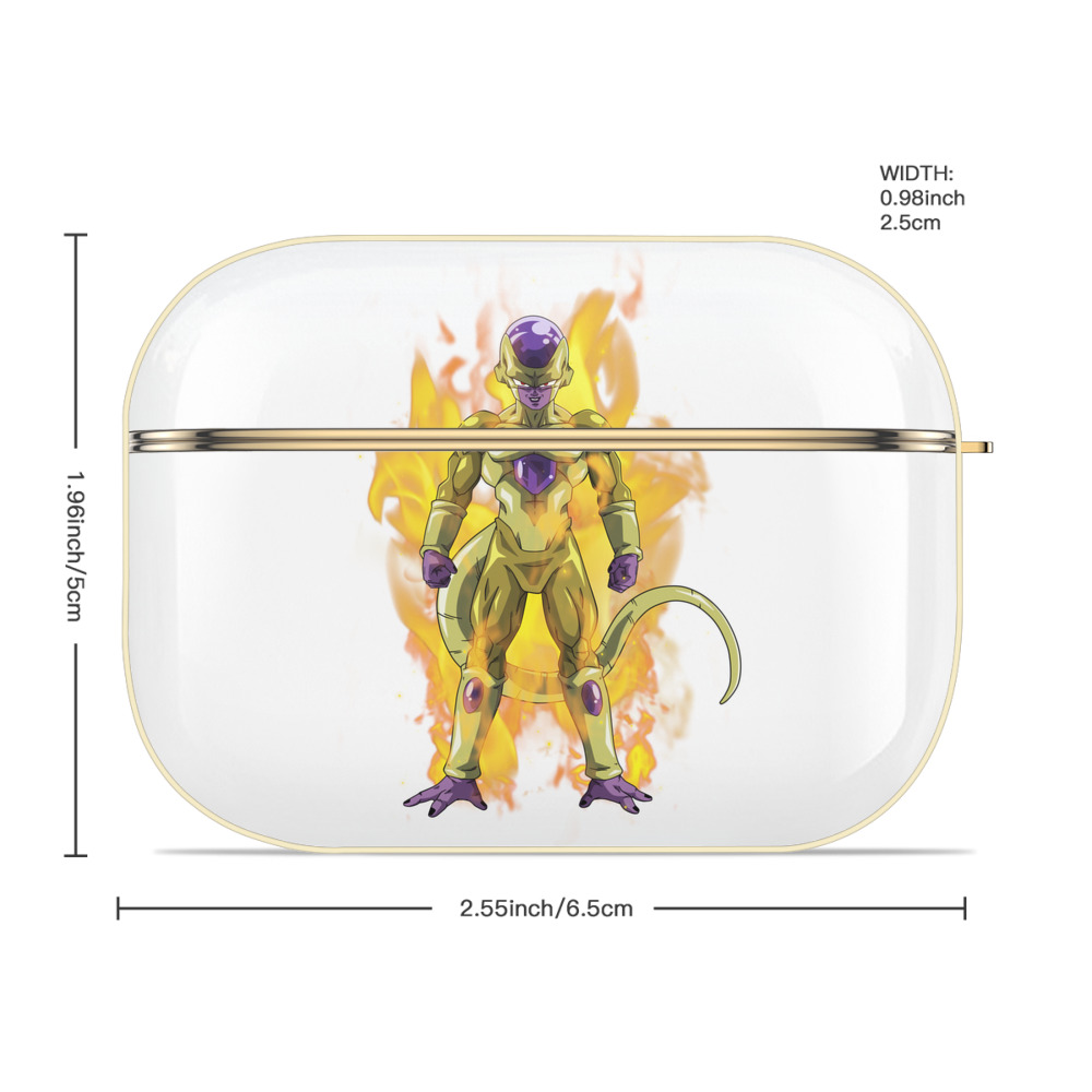 ドラゴンボール フリーザ DRAGON BALL Frieza 【AirPods Pro用】ハードシェル保護ケース｜耐衝撃・防指紋・カラビナ付き商品仕様