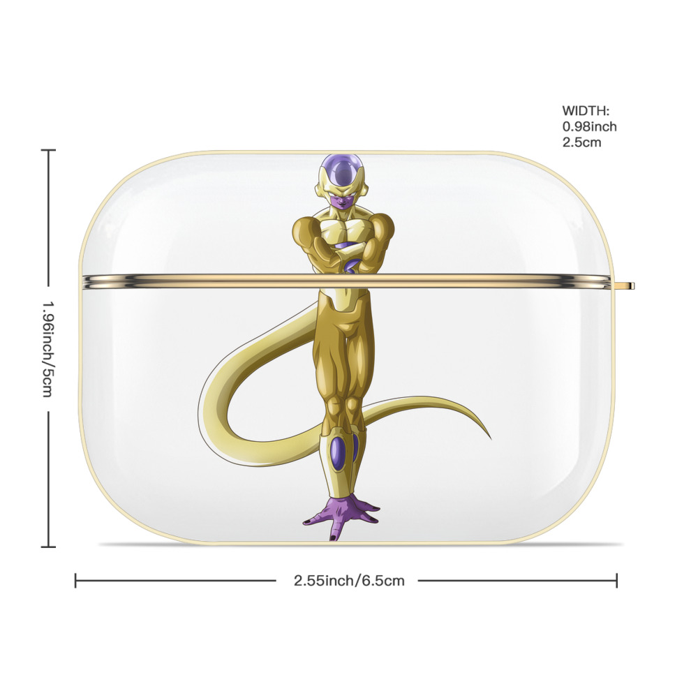 ドラゴンボール フリーザ DRAGON BALL Frieza 【AirPods Pro用】ハードシェル保護ケース｜耐衝撃・防指紋・カラビナ付き商品仕様