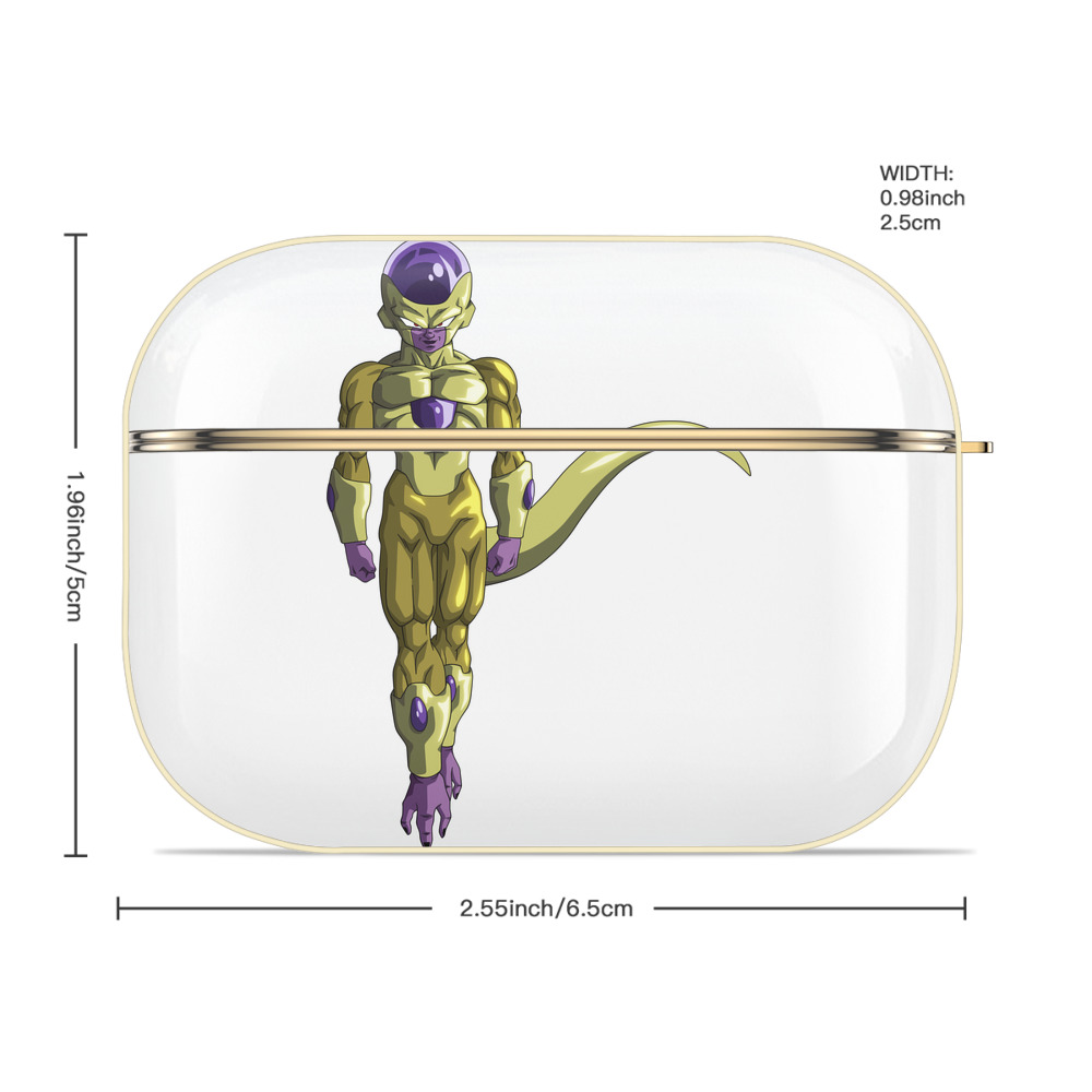 ドラゴンボール フリーザ DRAGON BALL Frieza 【AirPods Pro用】ハードシェル保護ケース｜耐衝撃・防指紋・カラビナ付き商品仕様