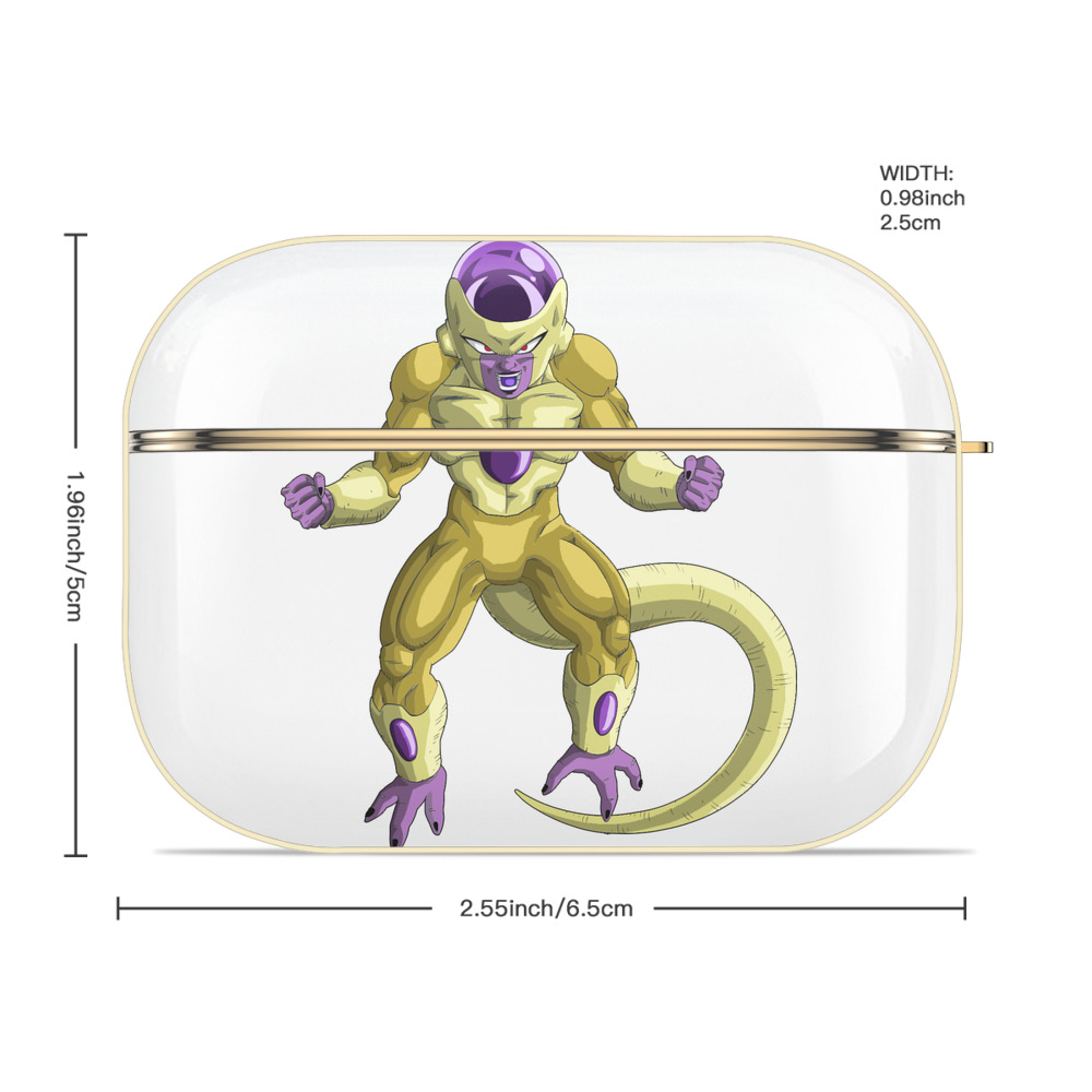 ドラゴンボール フリーザ DRAGON BALL Frieza 【AirPods Pro用】ハードシェル保護ケース｜耐衝撃・防指紋・カラビナ付き商品仕様