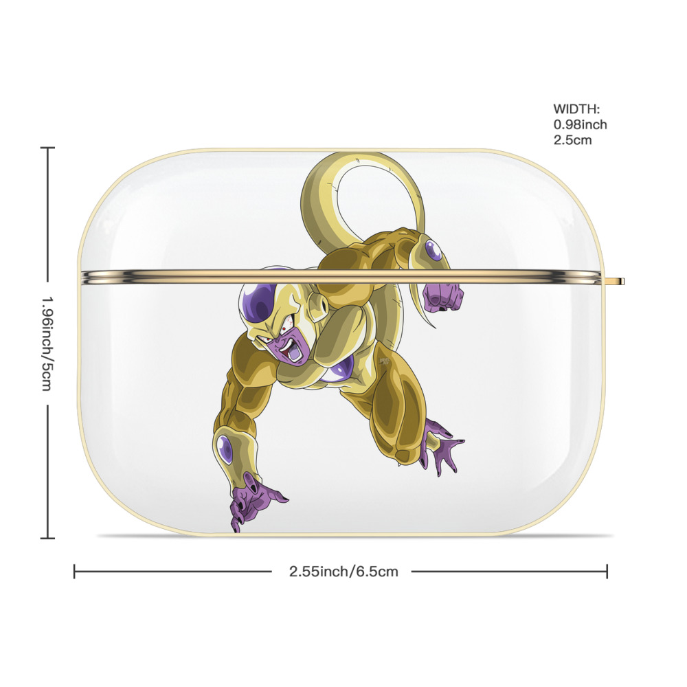 ドラゴンボール フリーザ DRAGON BALL Frieza 【AirPods Pro用】ハードシェル保護ケース｜耐衝撃・防指紋・カラビナ付き商品仕様