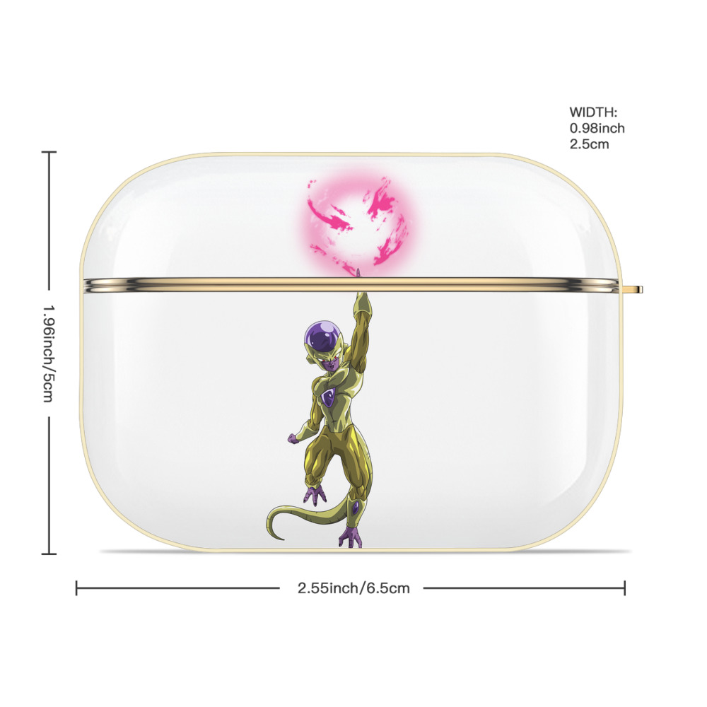 ドラゴンボール フリーザ DRAGON BALL Frieza 【AirPods Pro用】ハードシェル保護ケース｜耐衝撃・防指紋・カラビナ付き商品仕様